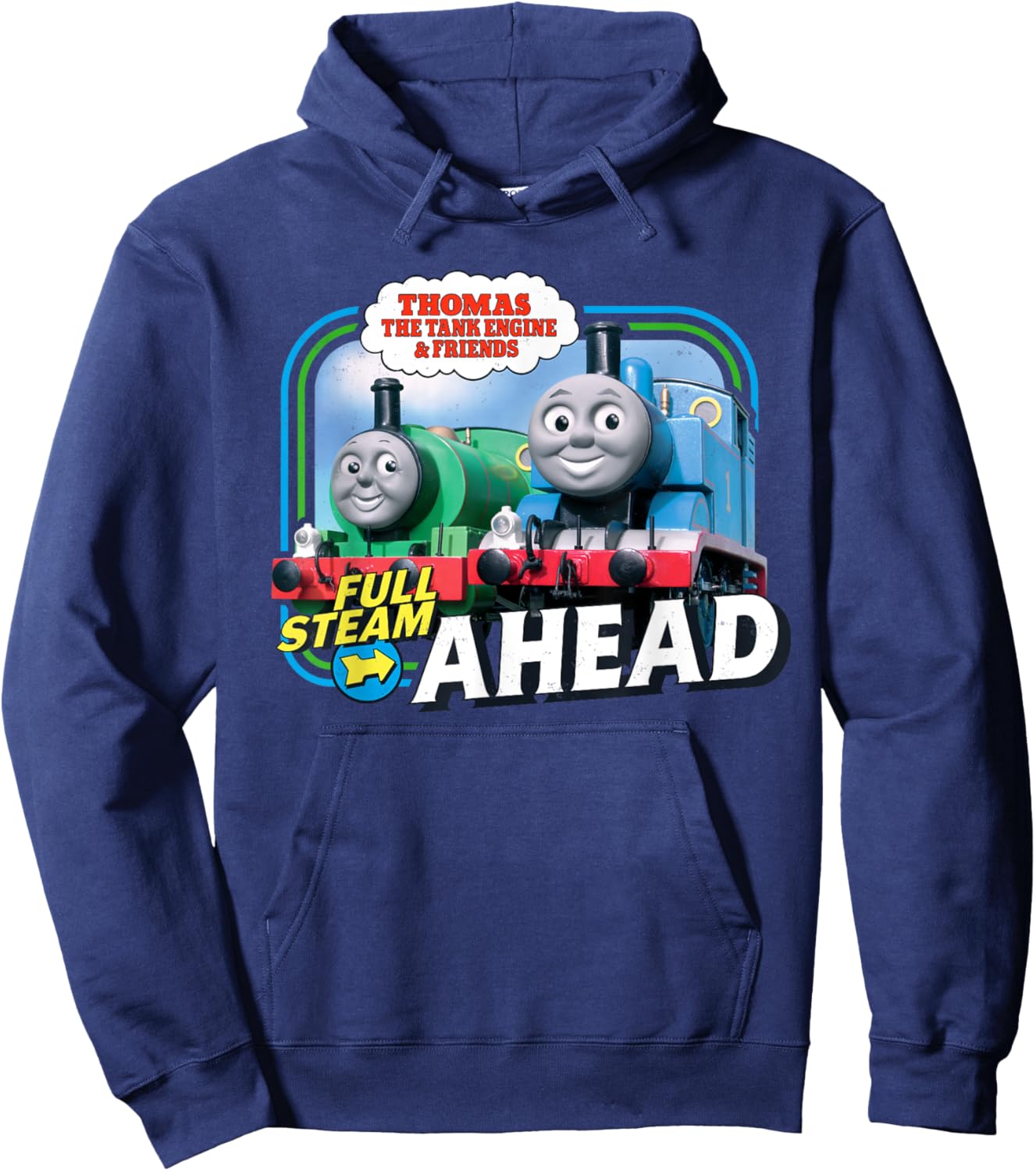 Thomas & Friends Full Steam Ahead Hoodie - Hoodie | Navy