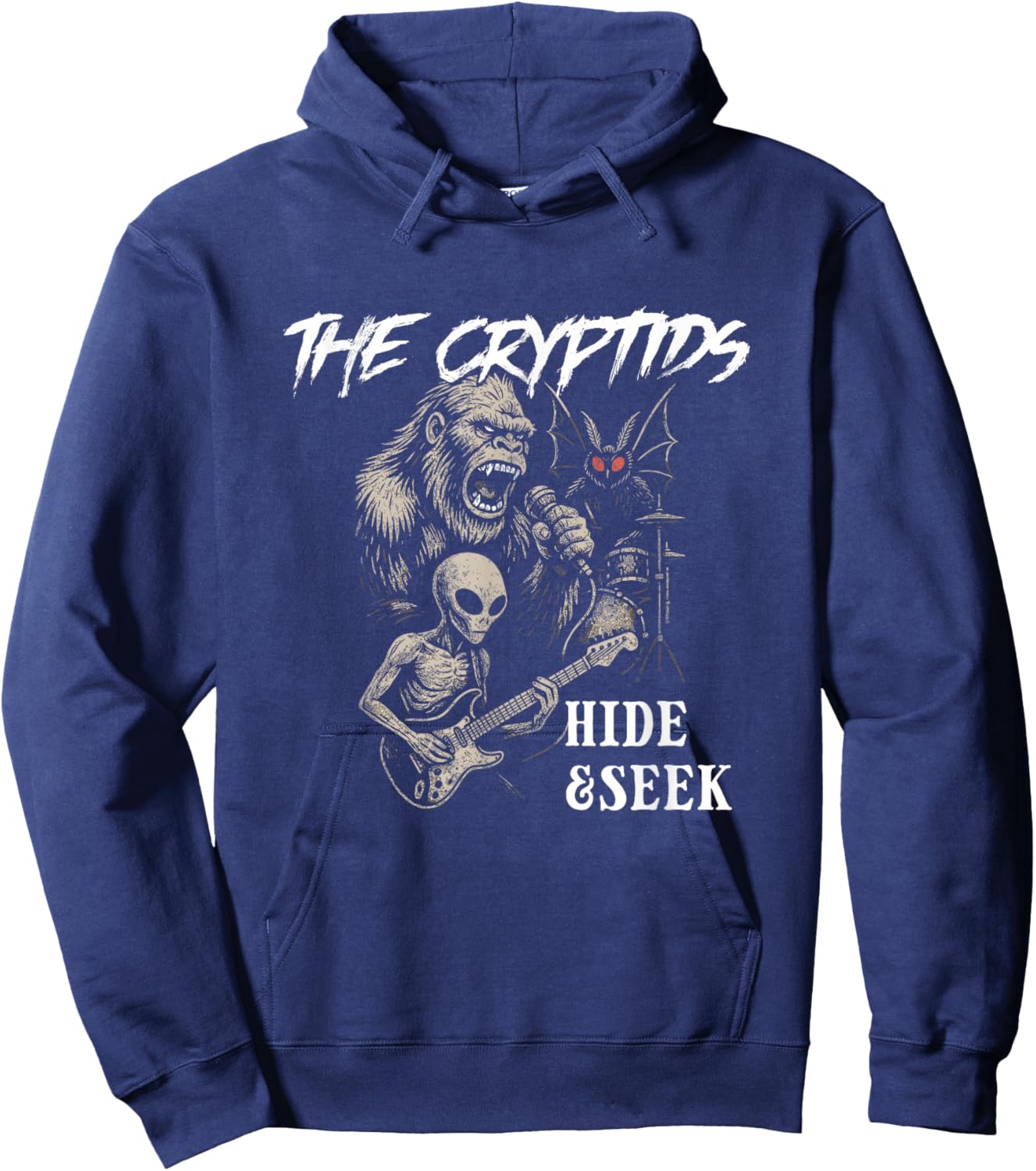 The Cryptids Hoodie - Hoodie | Navy