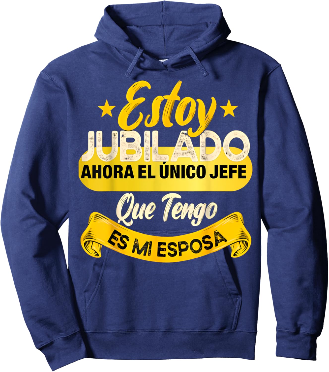 Jubilación Hombre Regalo Leyenda Se Jubila 2024-25 RETIRED Hoodie - Hoodie | Navy