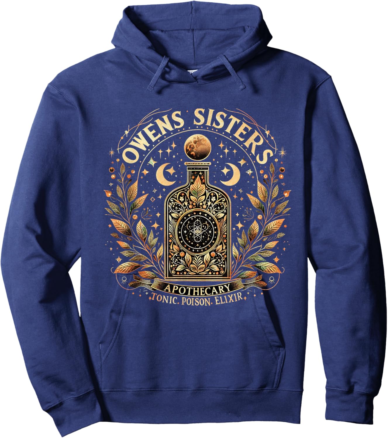 Halloween Sisters Practical Magic Girls Womans Hoodie - Hoodie | Navy