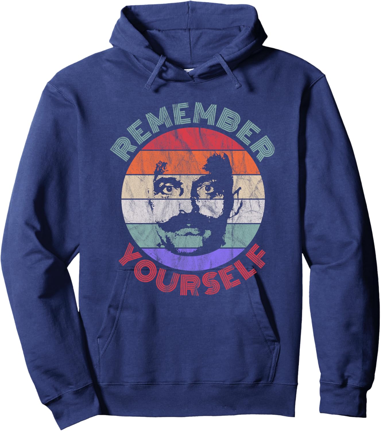 Gurdjieff - Remember Yourself - Souviens-Toi De Toi v4 Haut de Gamme Hoodie - Hoodie | Navy