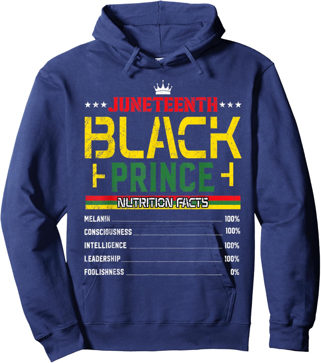 Juneteenth Afro American Boy Family Matching Youth Toddler Hoodie - Hoodie | Navy
