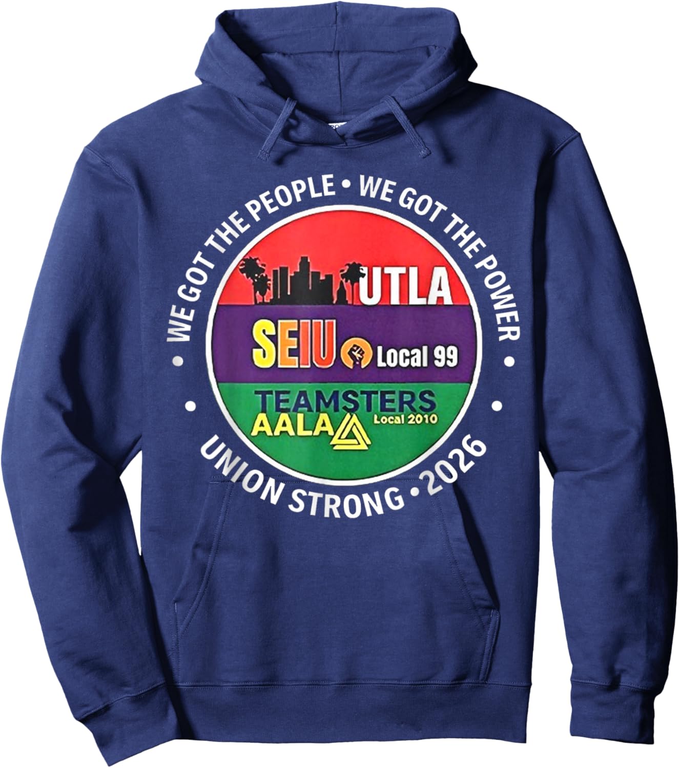 We Got The People Hoodie - Hoodie | Navy