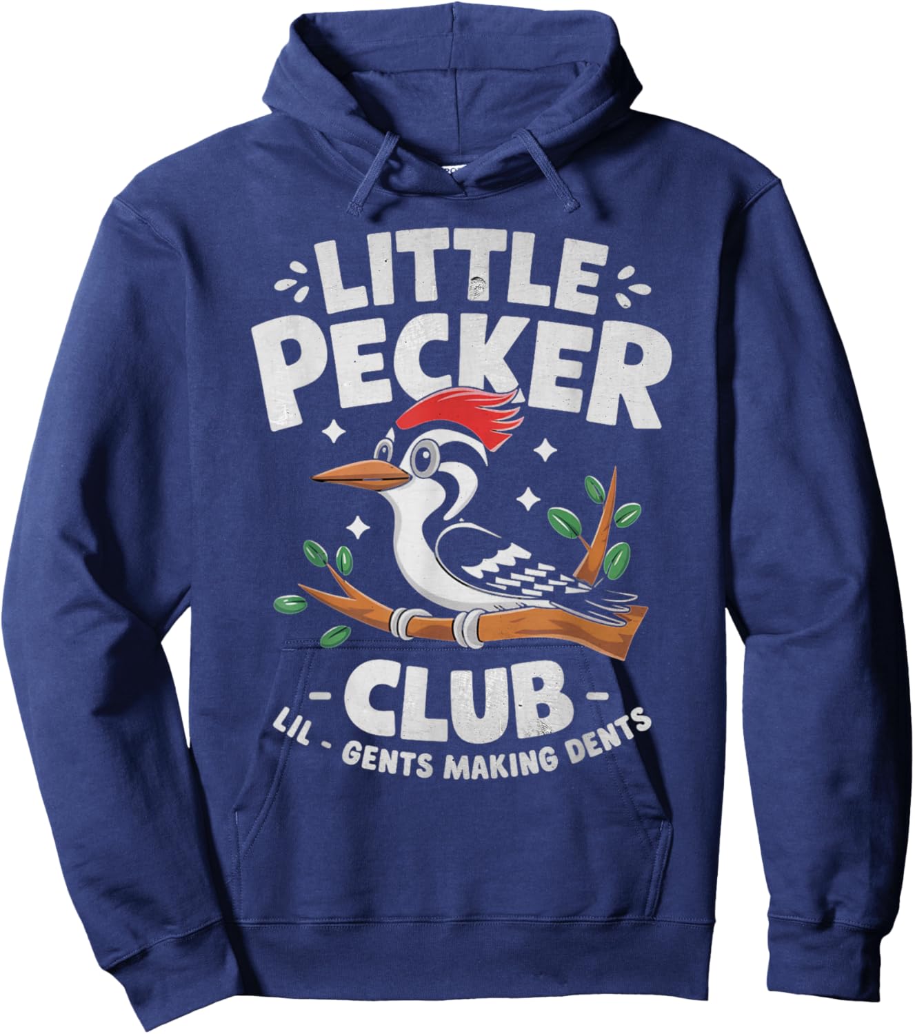 Little Pecker Club Lil Gents Making Dents Crew Bird Lover Hoodie - Hoodie | Navy