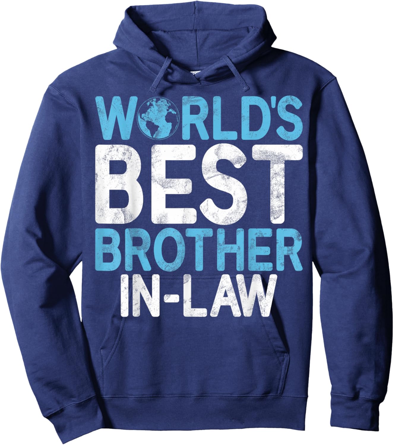 Worlds best Brother in Law Hoodie - Hoodie | Navy