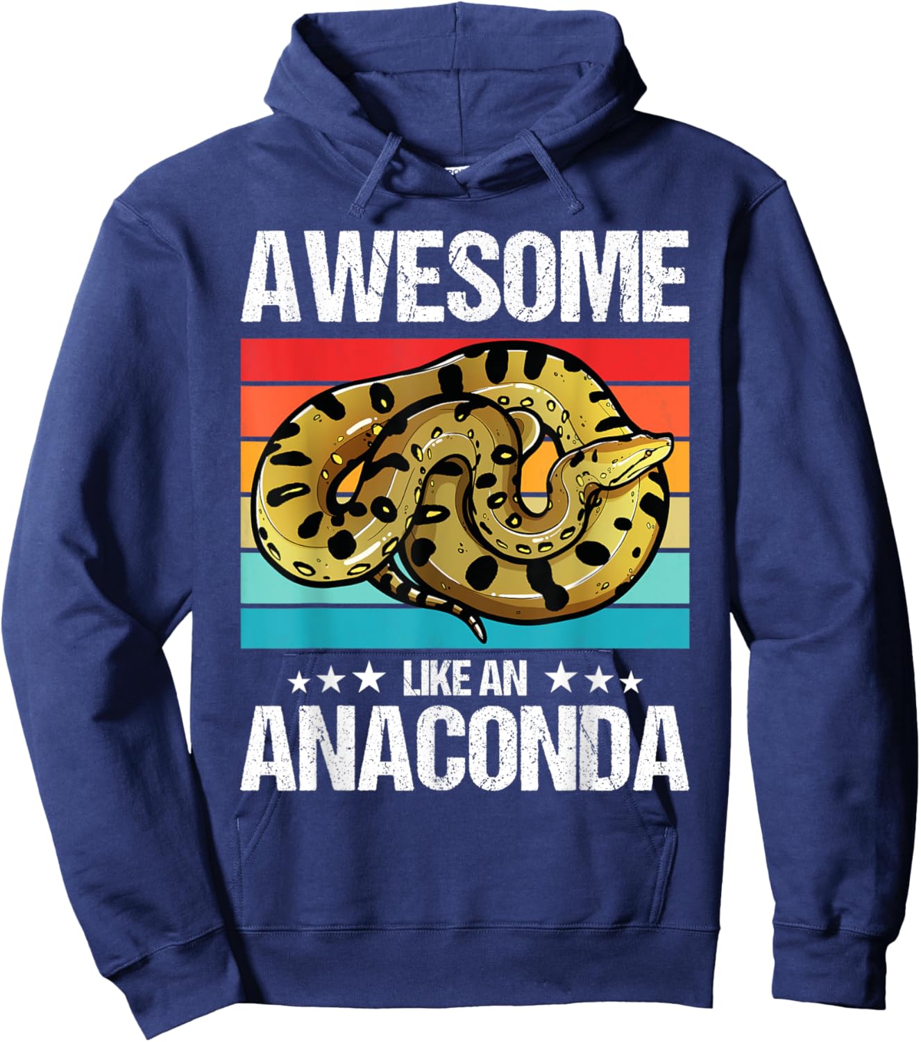 Awesome like an Anaconda. Anacondas Anaconda Hoodie - Hoodie | Navy