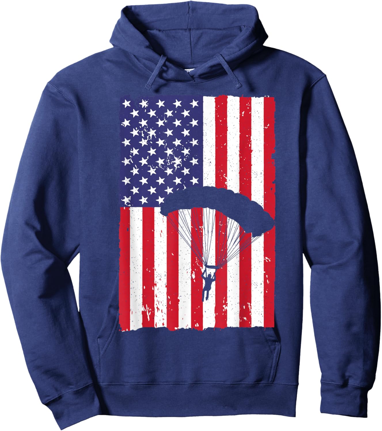 Skydiving Art Women Sky Diving Parachutist Skydiver Hoodie - Hoodie | Navy