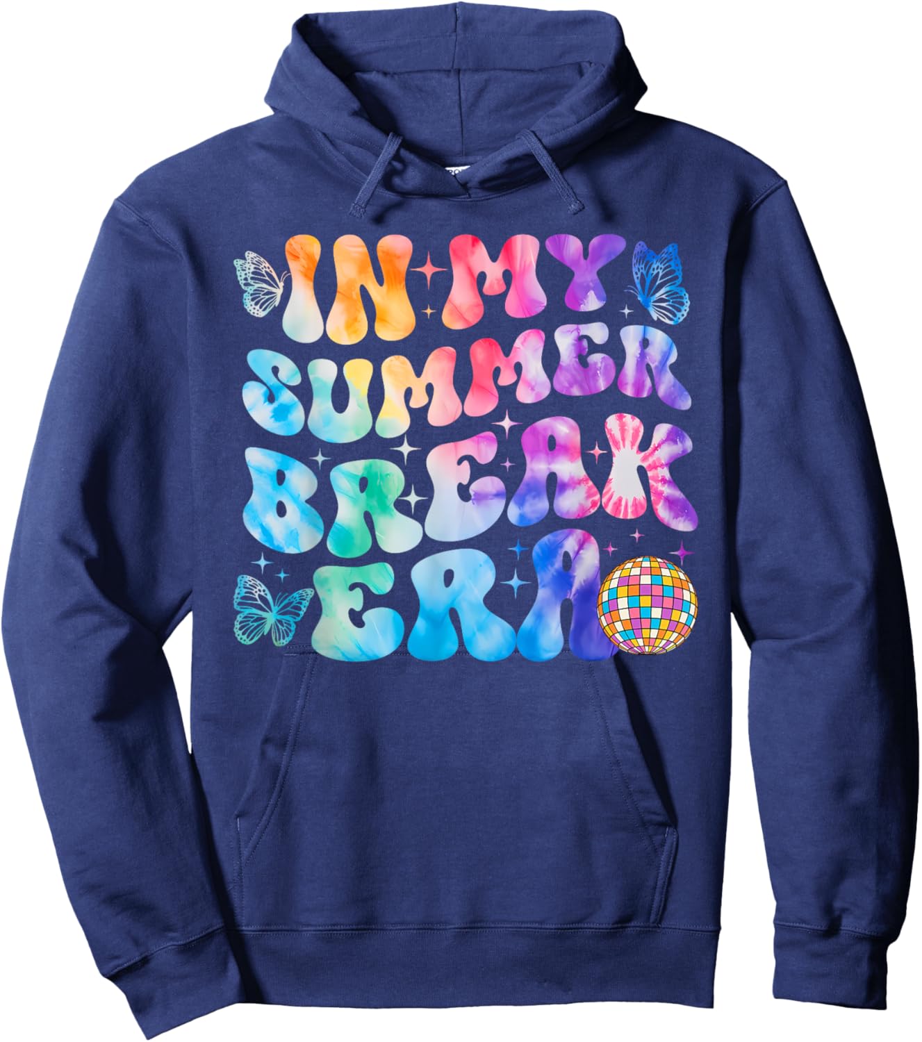 Happy Last Day of School In My Summer Era Teacher Women Kids Hoodie - Hoodie | Navy