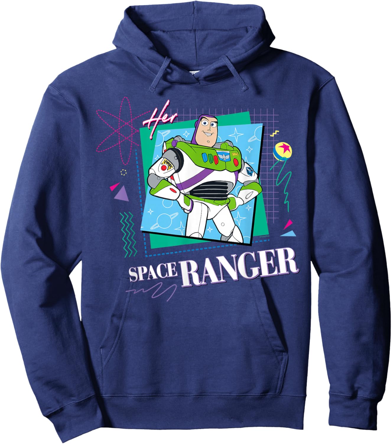 Disney & Pixar’s Toy Story Couples Matching Her Space Ranger Hoodie - Hoodie | Navy