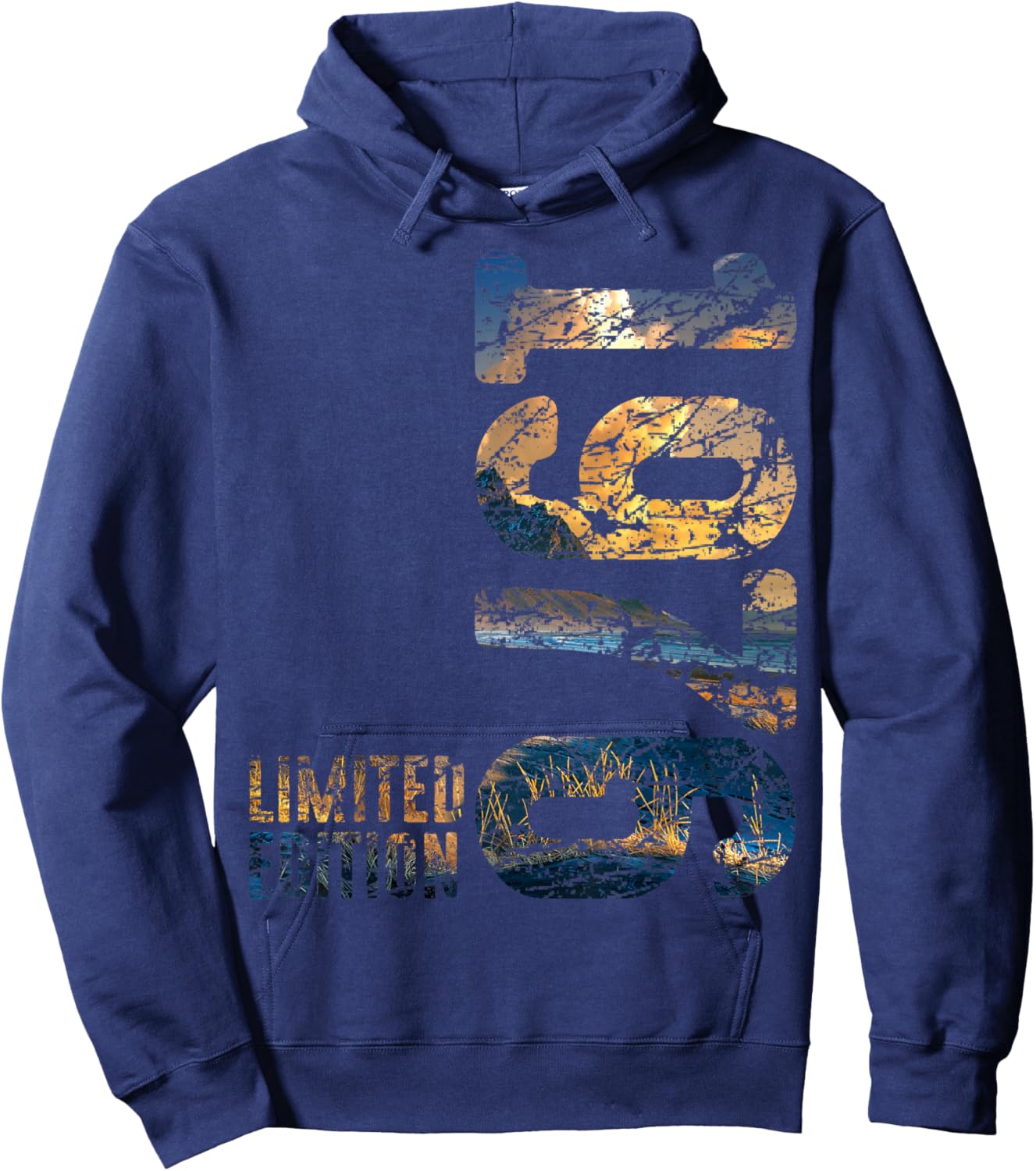 50th Birthday Man Woman 50 Years 1976 Decorative Gift Funny Hoodie - Hoodie | Navy