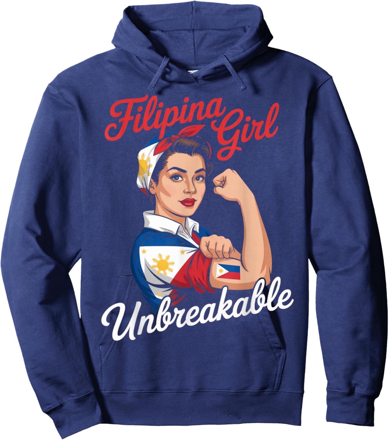 Filipina Girl Pinoy Pinay Filipino Country Philippines Hoodie - Hoodie | Navy