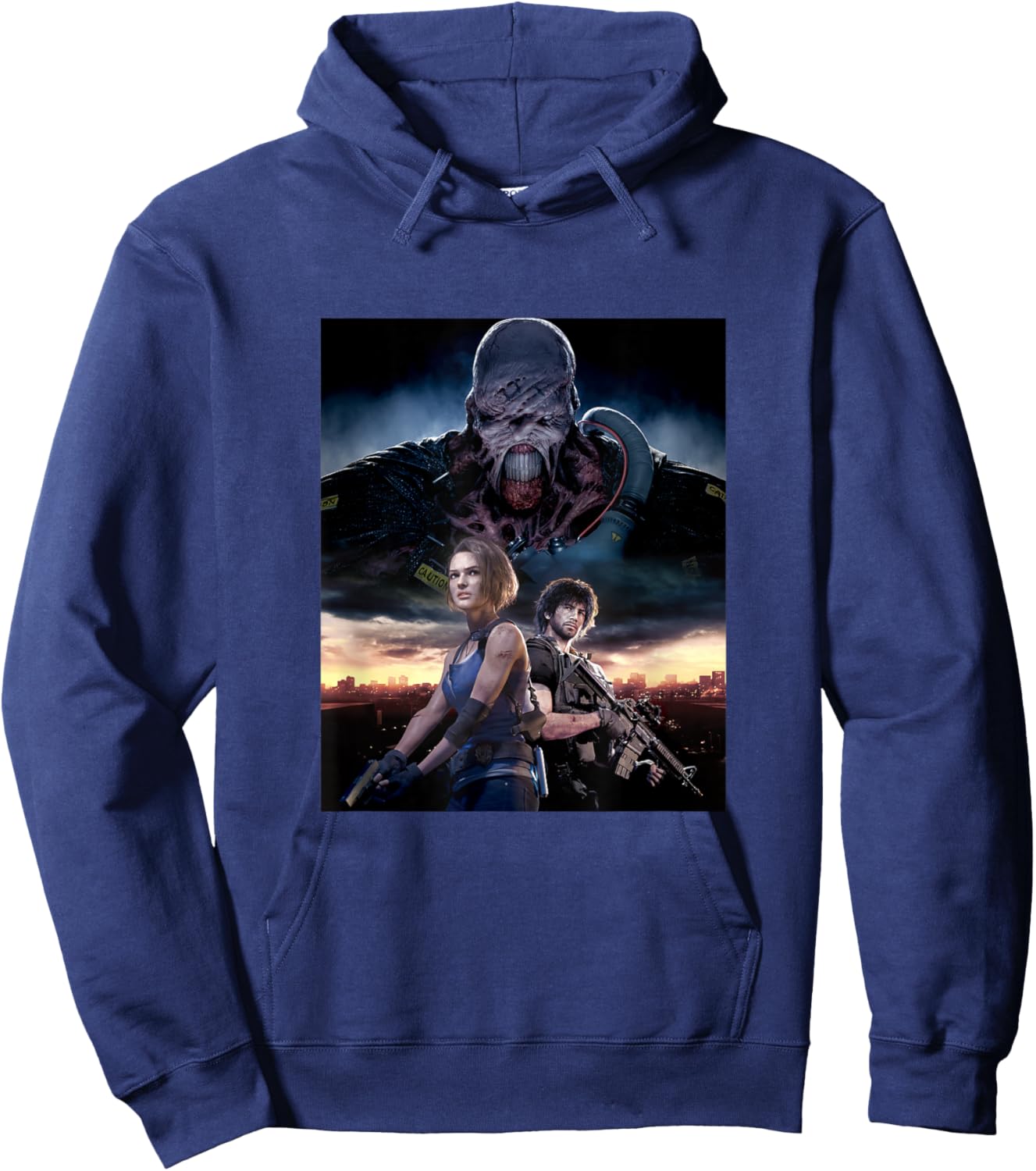 Resident Evil 3 Main Art FP Hoodie - Hoodie | Navy