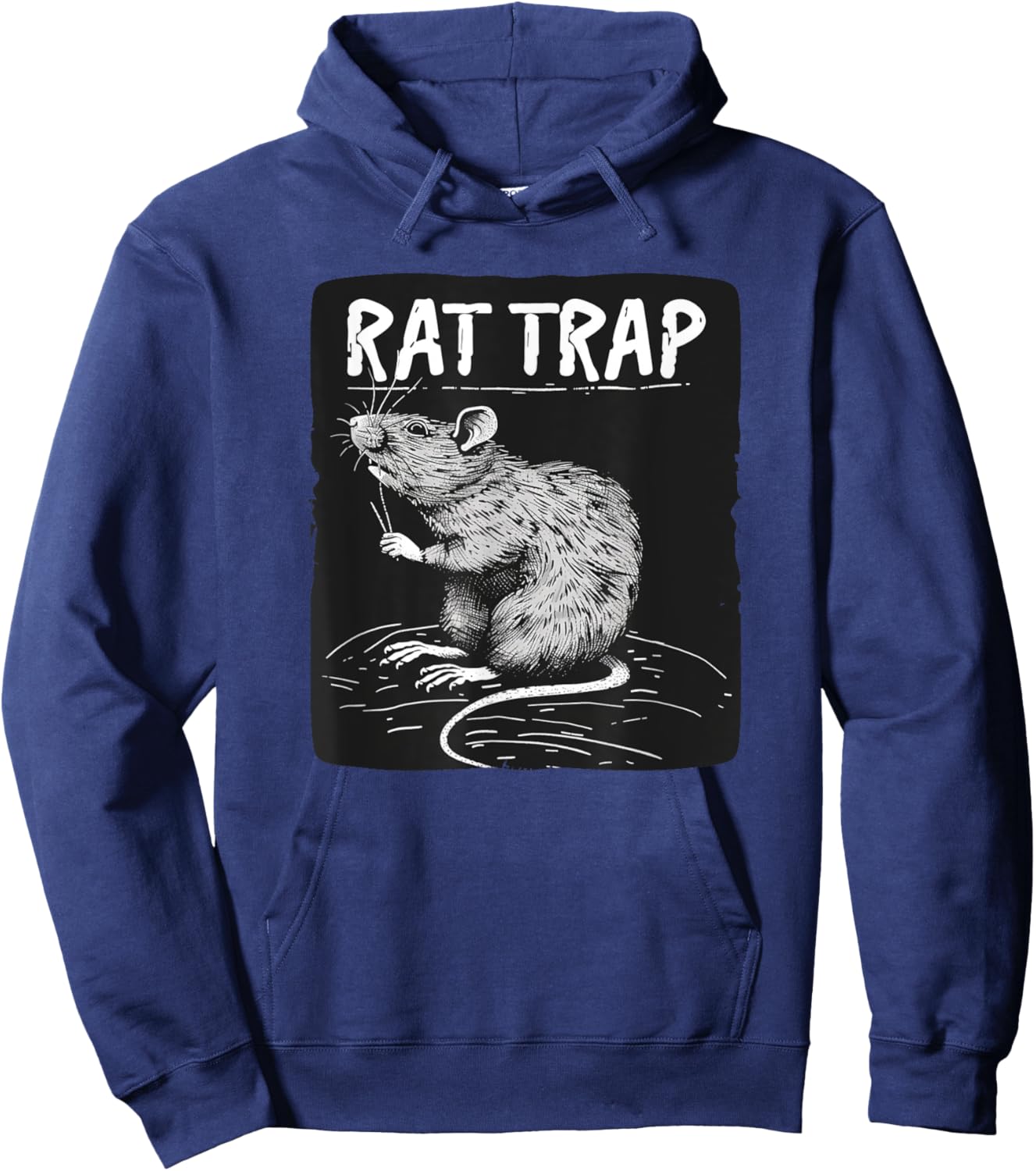 Awesome Rodent Trap Costume for Rat Trap Saying Lovers Hoodie - Hoodie | Navy