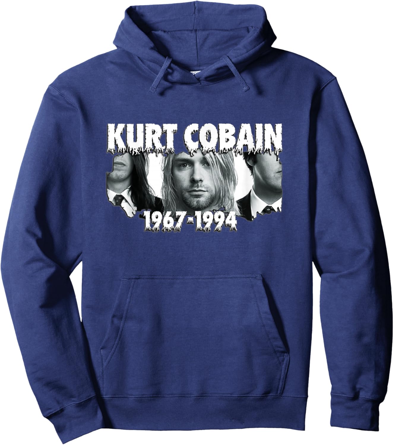 Alternative Rock_Grunge_001 Hoodie - Hoodie | Navy