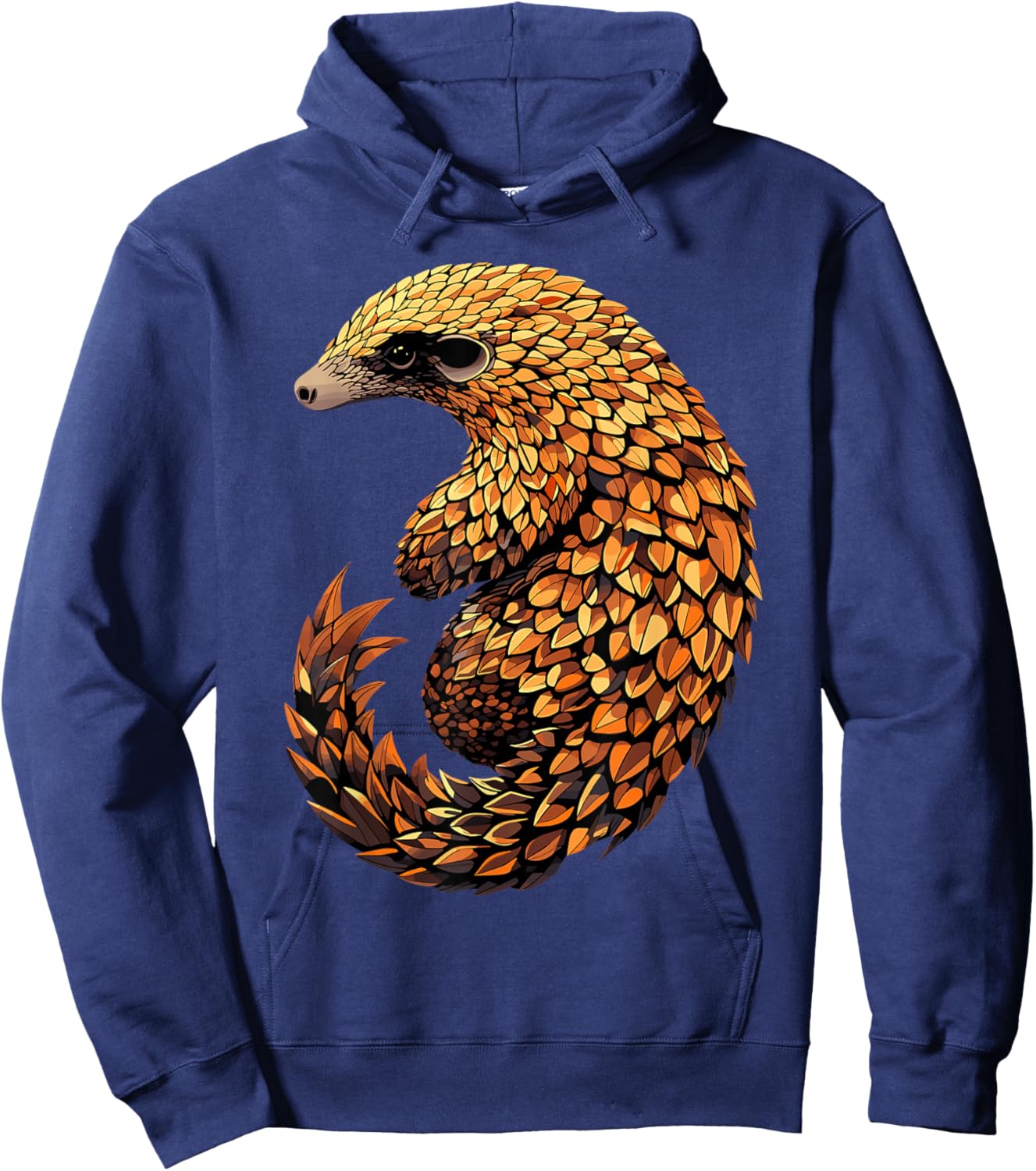 Pangolin Schuppentier Tannenzapfentier Liebe Süße Pangoline Hoodie - Hoodie | Navy