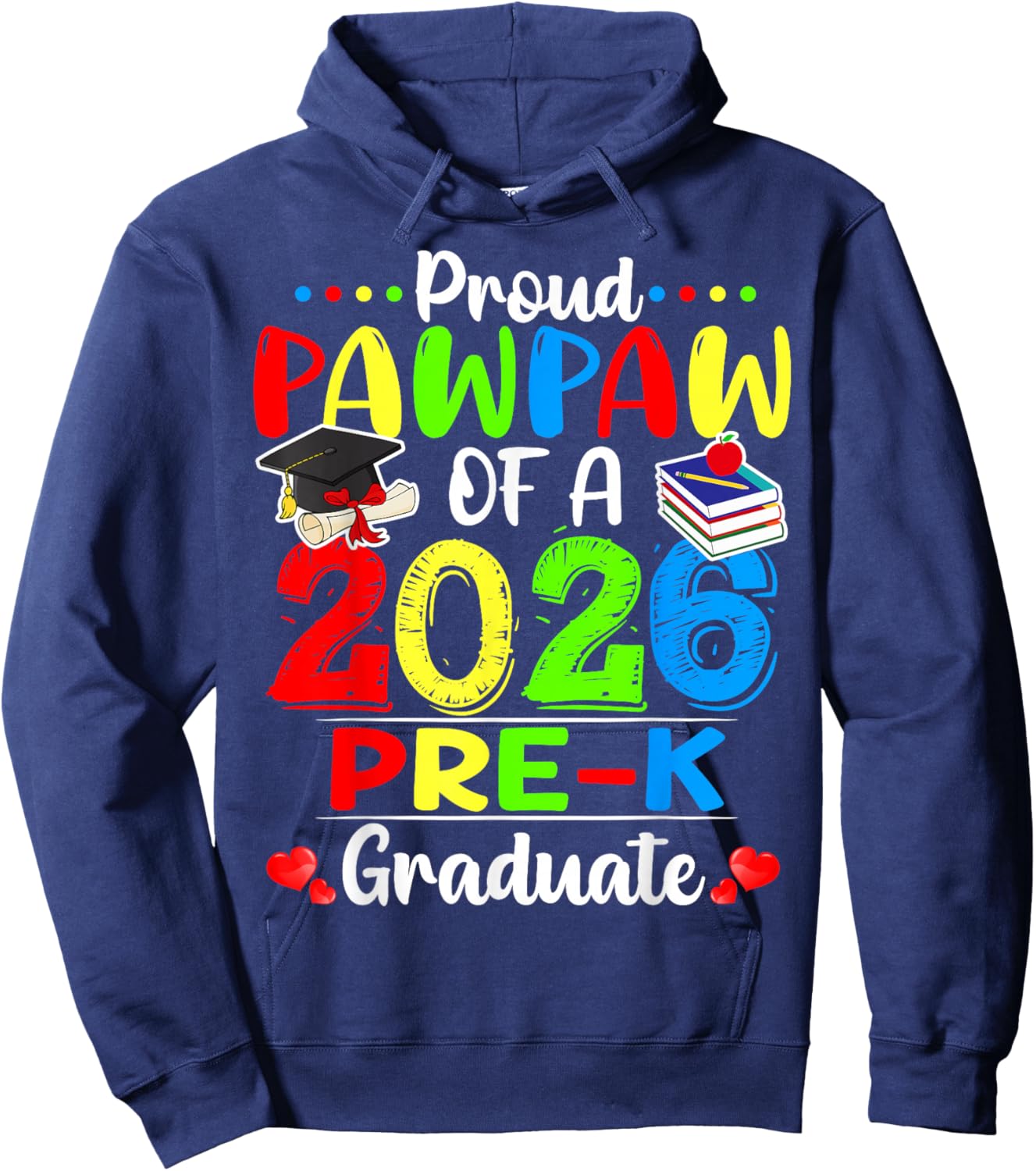 Graduation Hoodie - Hoodie | Navy