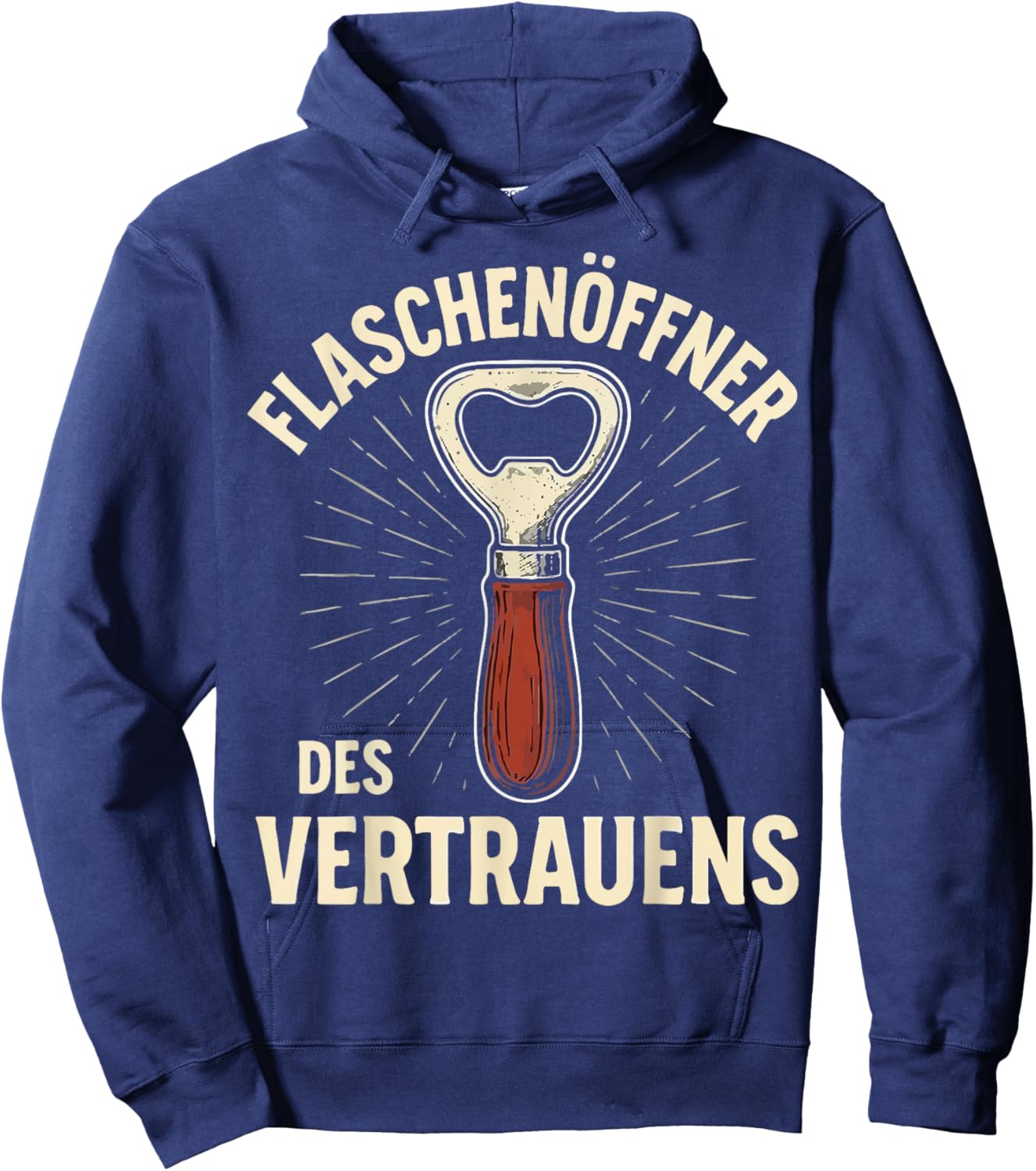 Bottle Opener of Confidence Costume Carnival Party Fancy Dress Hoodie - Hoodie | Navy