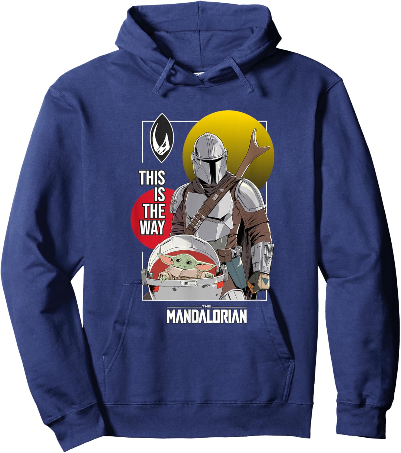 Star Wars The Mandalorian Grogu This Is The Way Hoodie - Hoodie | Navy