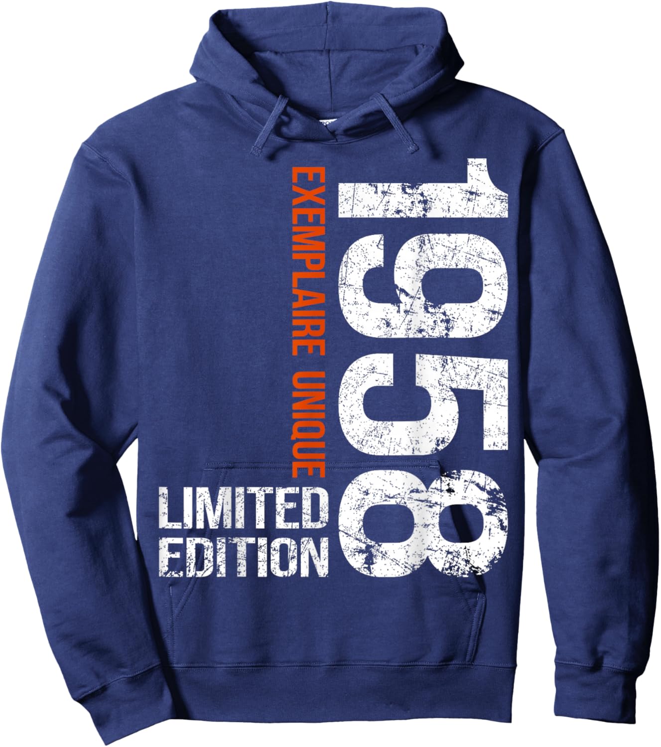 67th Birthday 1958 Vintage 67 Years Men Women Hoodie - Hoodie | Navy