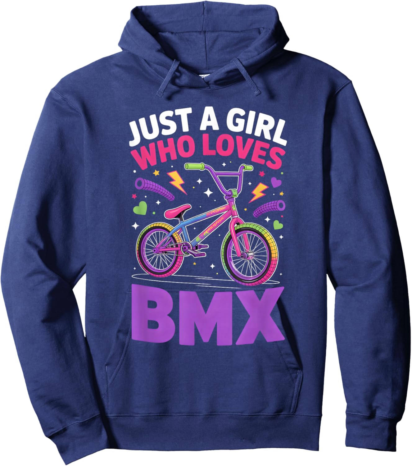 Girls BMX Hoodie - Hoodie | Navy