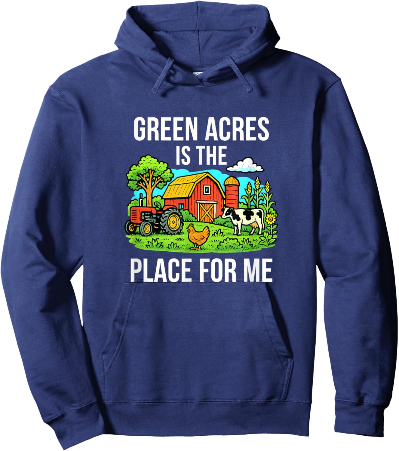T-Shirt Hoodie - Hoodie | Navy