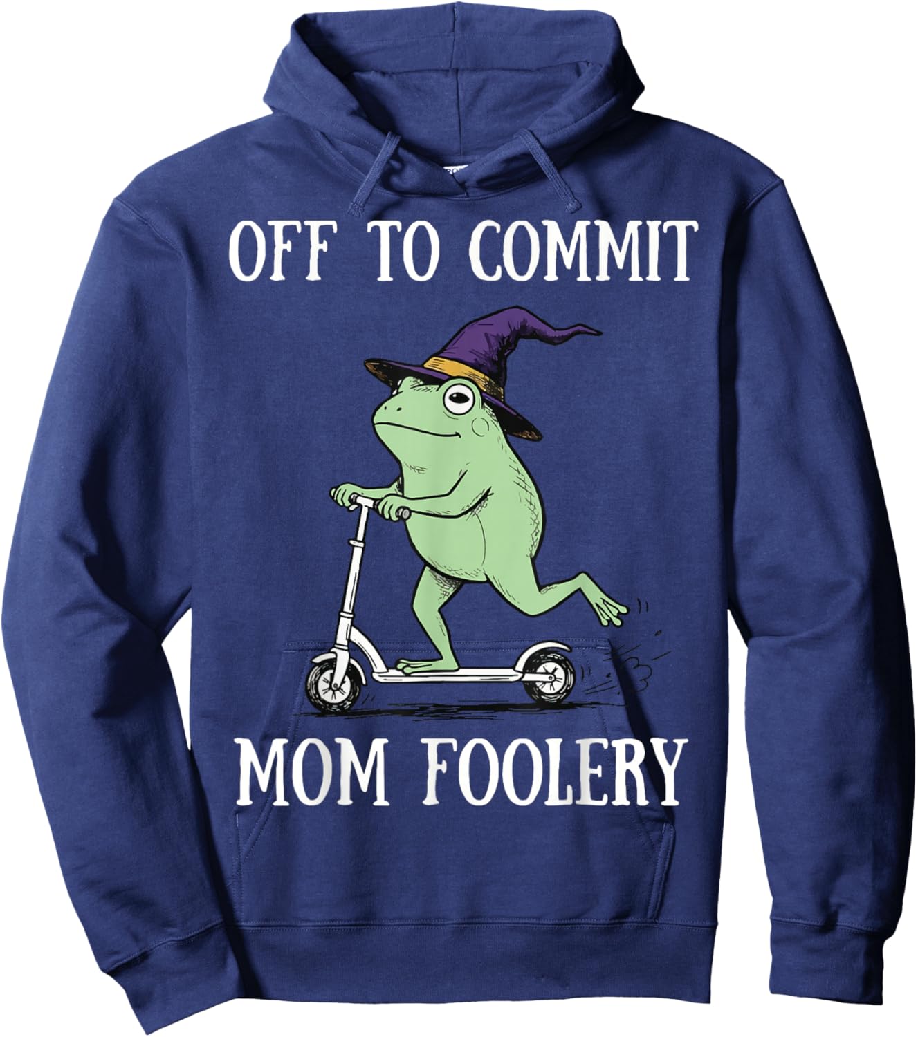 Off to Commit Mom Foolery Hoodie - Hoodie | Navy