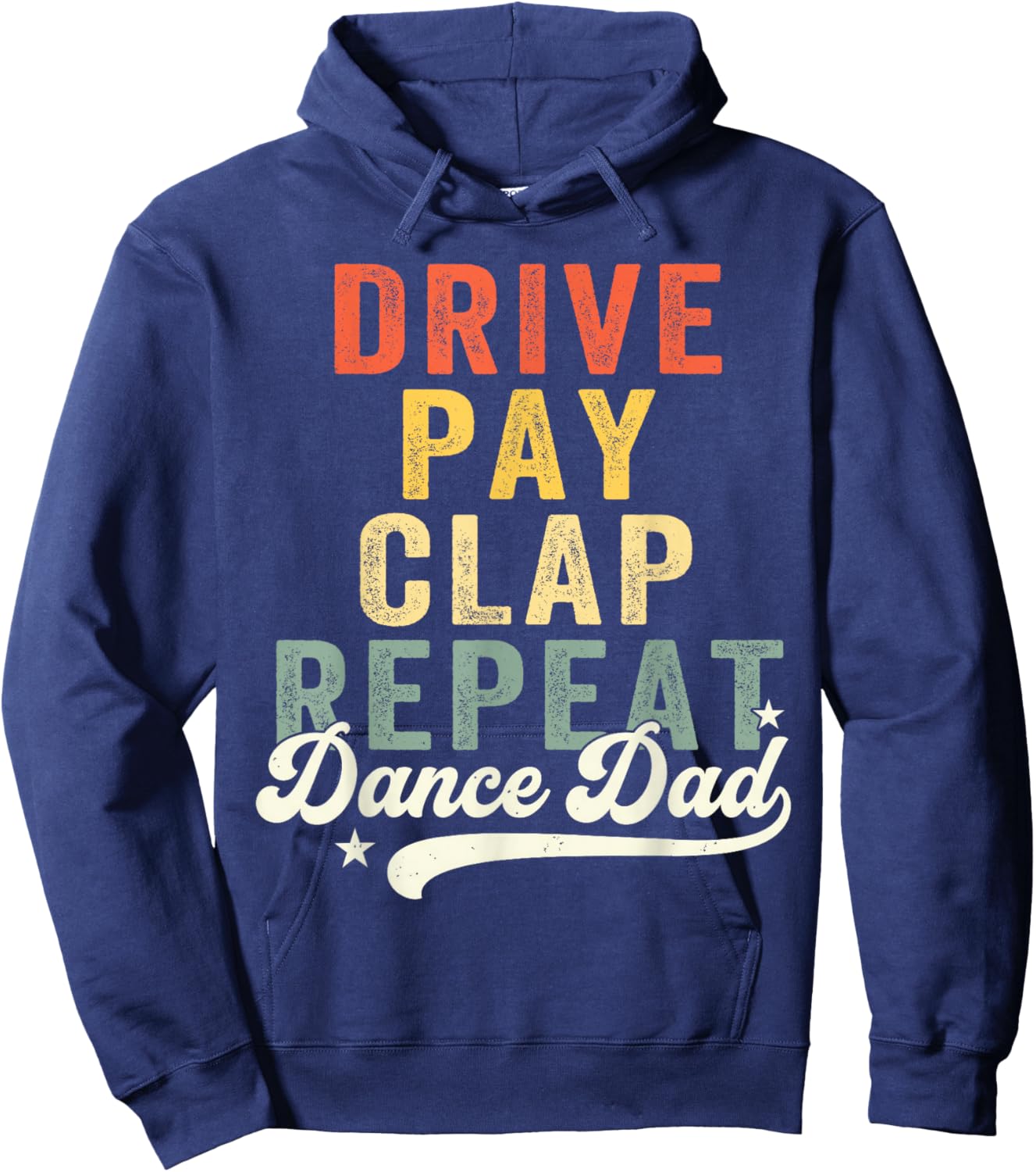 Funny Father's Day Dad Gifts from Daughter Daddy Fathers Day Hoodie - Hoodie | Navy