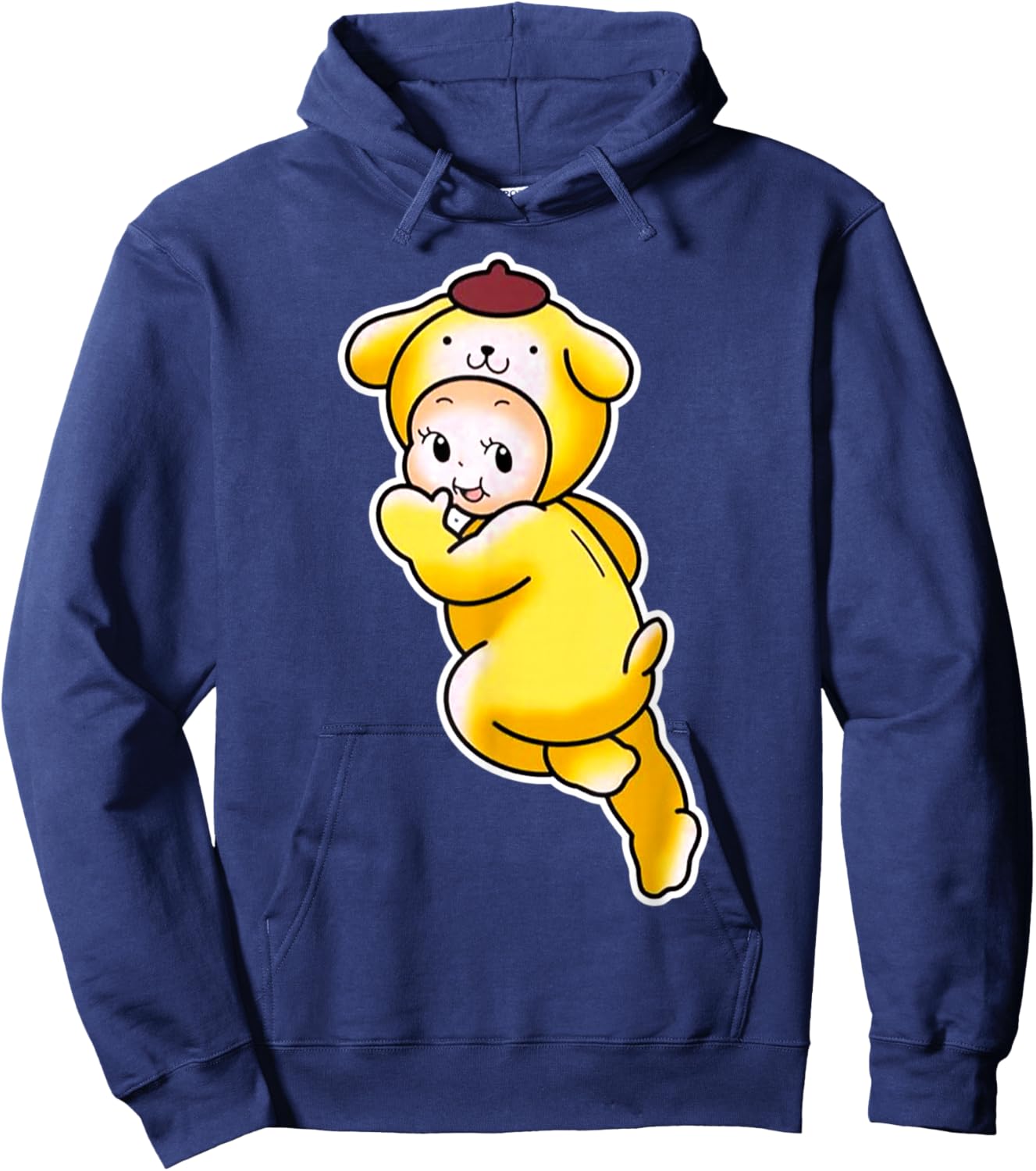 Kewpie Baby Puppy Hoodie - Hoodie | Navy
