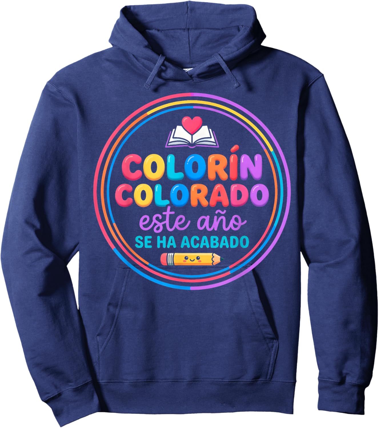Colorín Colorado Este Año Se Ha Acabado Funny Spanish Hoodie - Hoodie | Navy