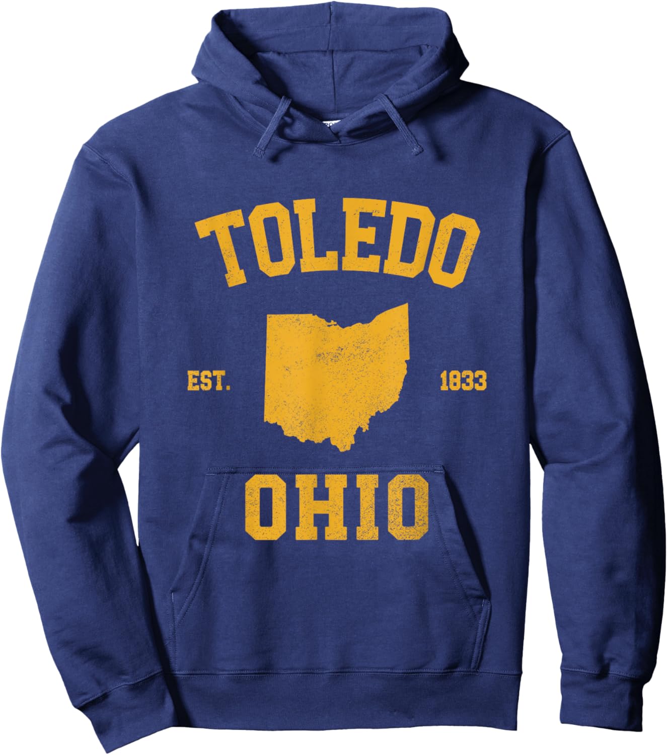 Toledo Ohio Hoodie - Hoodie | Navy