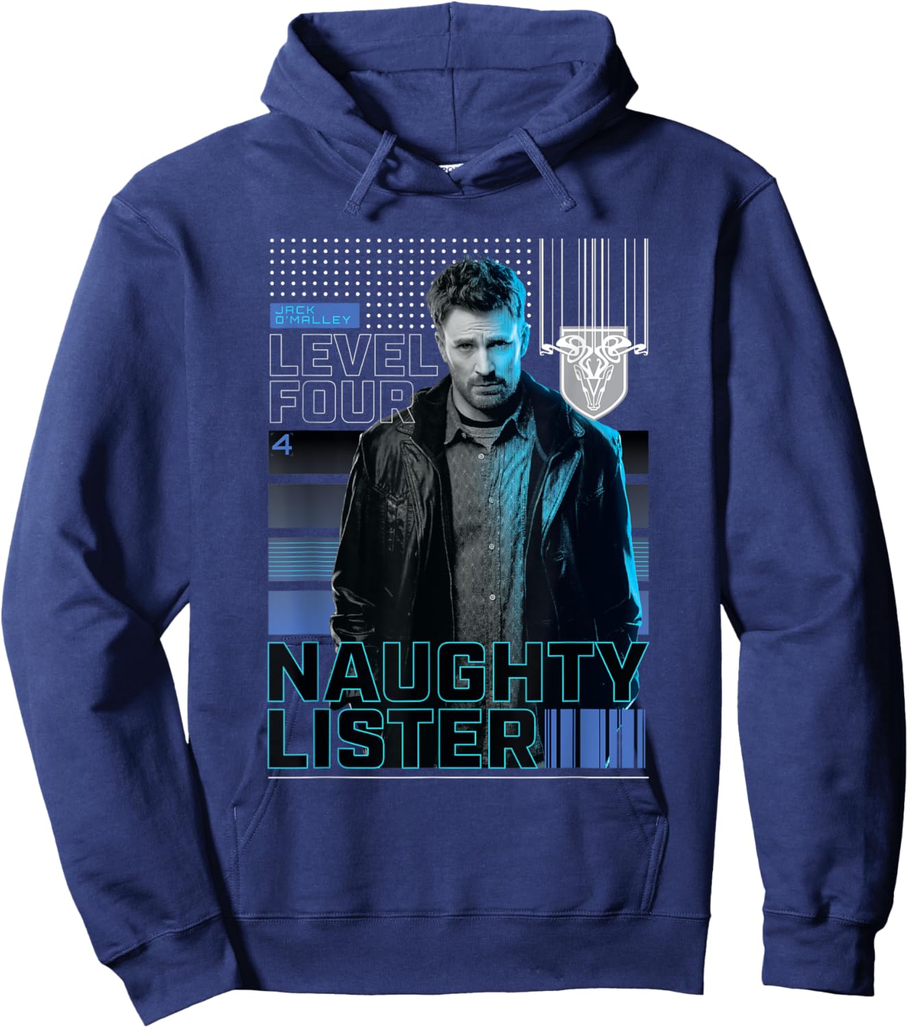 Red One - Naughty Lister Hoodie - Hoodie | Navy