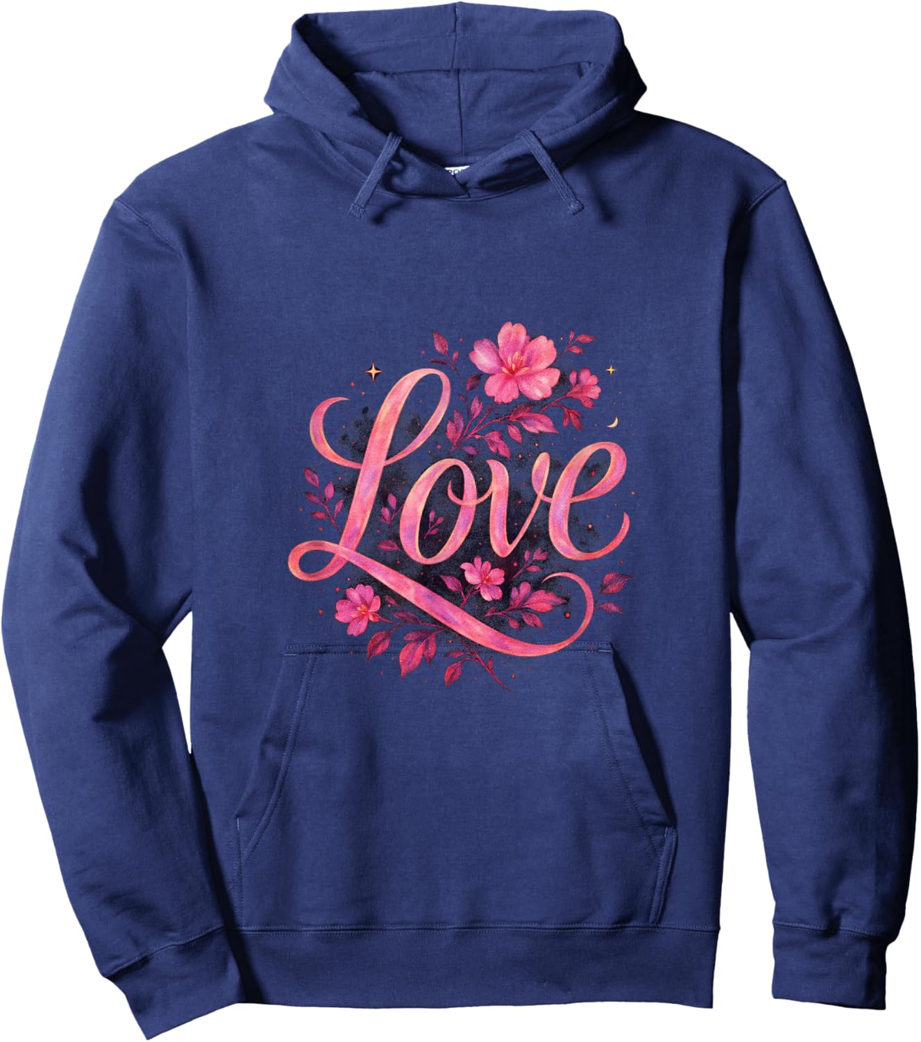 Love - Inspirational Art Hoodie - Hoodie | Navy