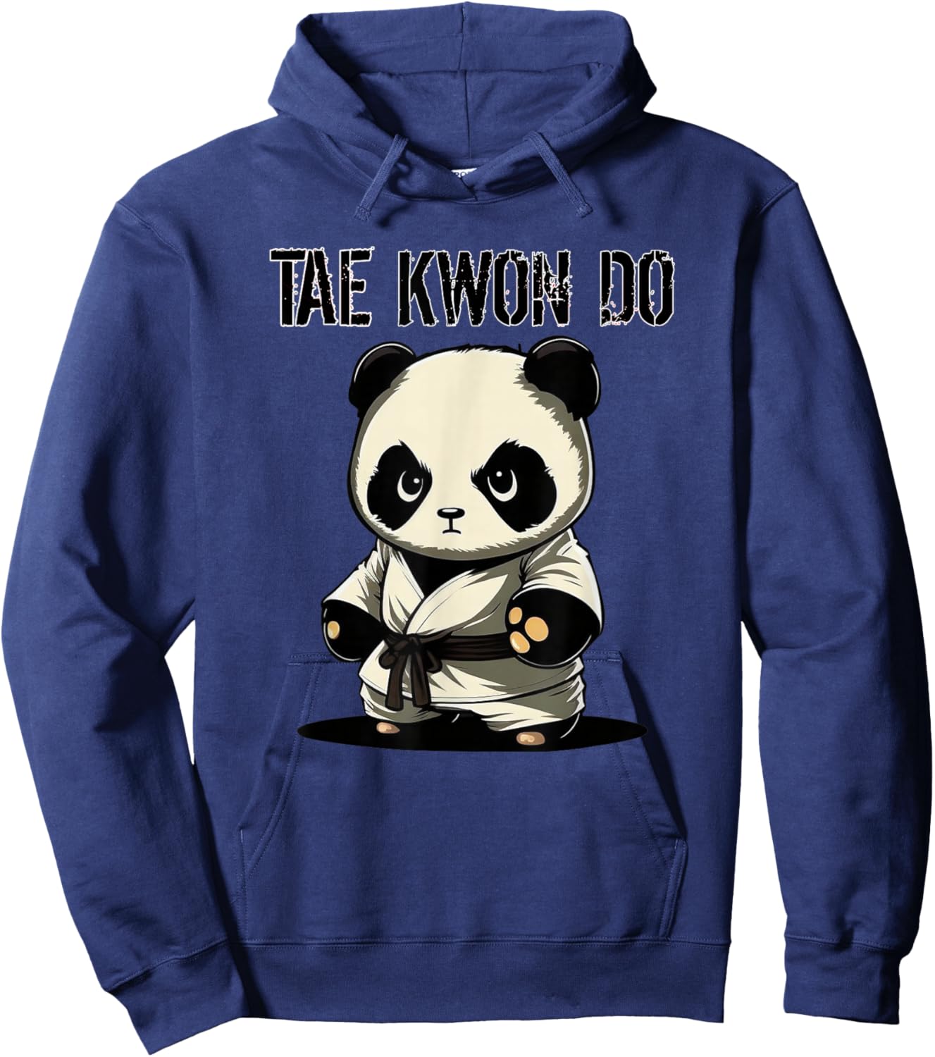 Panda Taekwondo - Cute Korean Martial Arts Panda Hoodie - Hoodie | Navy