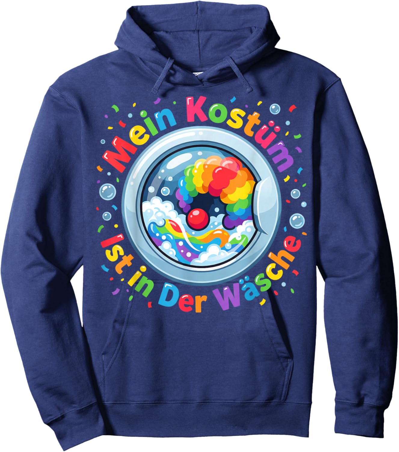 Mein Kostüm Ist in Der Wäsche Fasching Karneval Damen Herren Hoodie - Hoodie | Navy