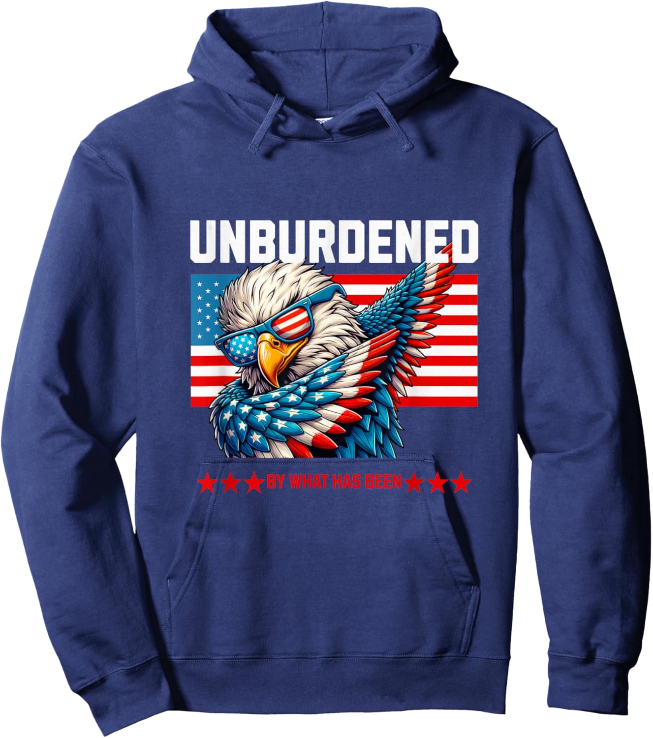 Unburdened By What Has Been Hoodie - Hoodie | Navy