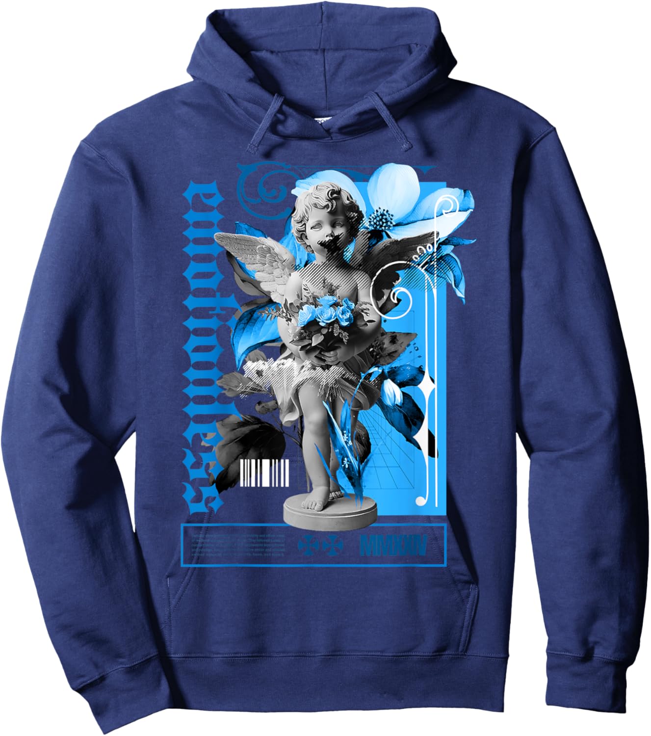 Emotionless Military Blue 4s Matching Women Hoodie - Hoodie | Navy