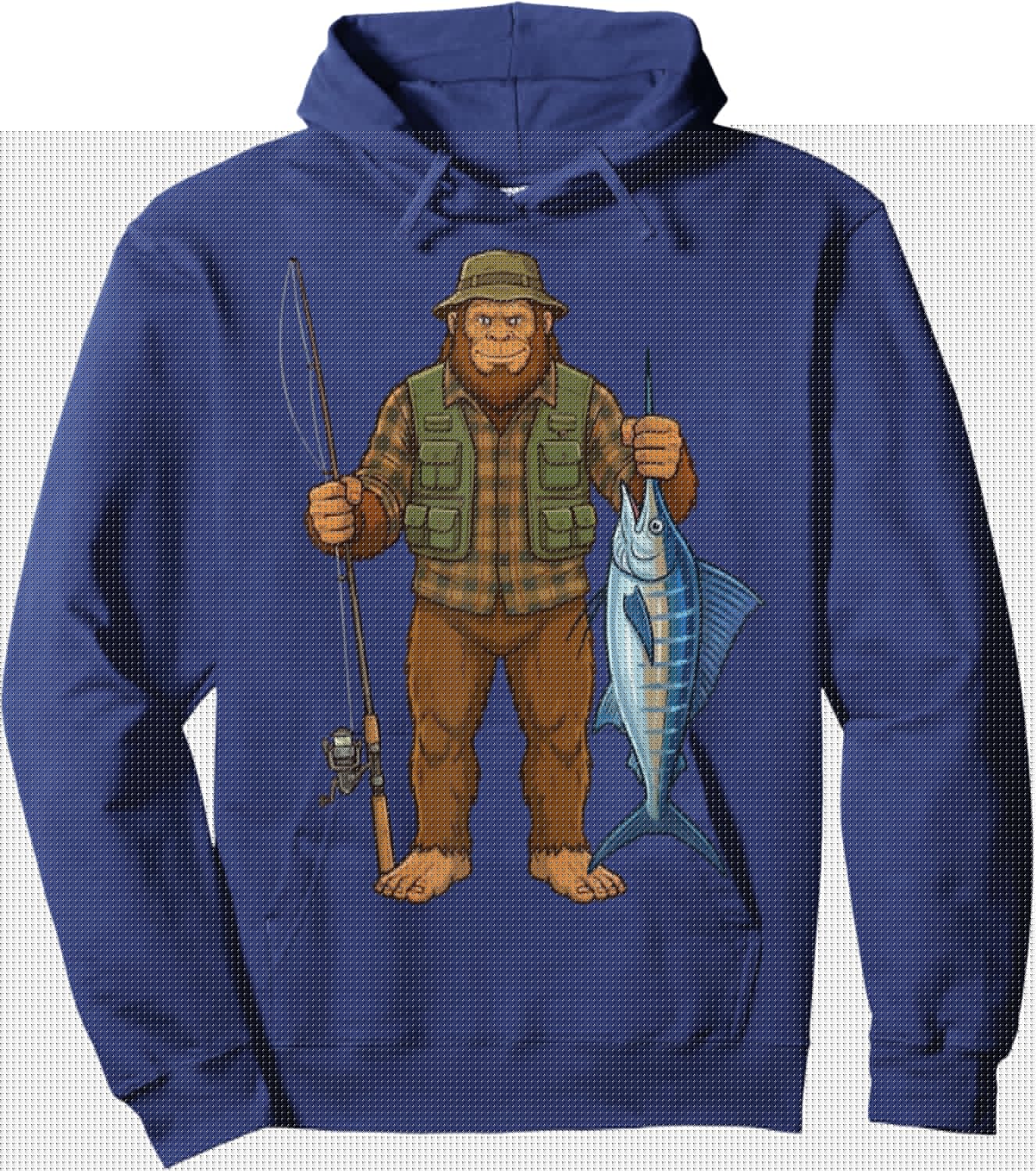 Marlin Bigfoot Fisher Hoodie - Hoodie | Navy