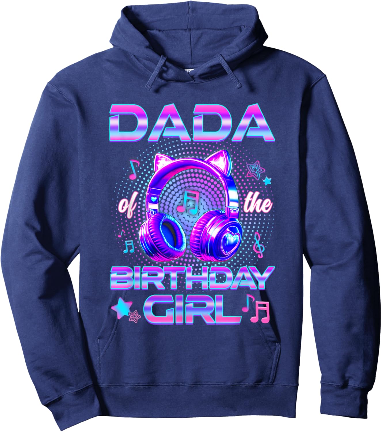 Dada of The Birthday Girl K-Pop Korean Family Birthday Hoodie - Hoodie | Navy
