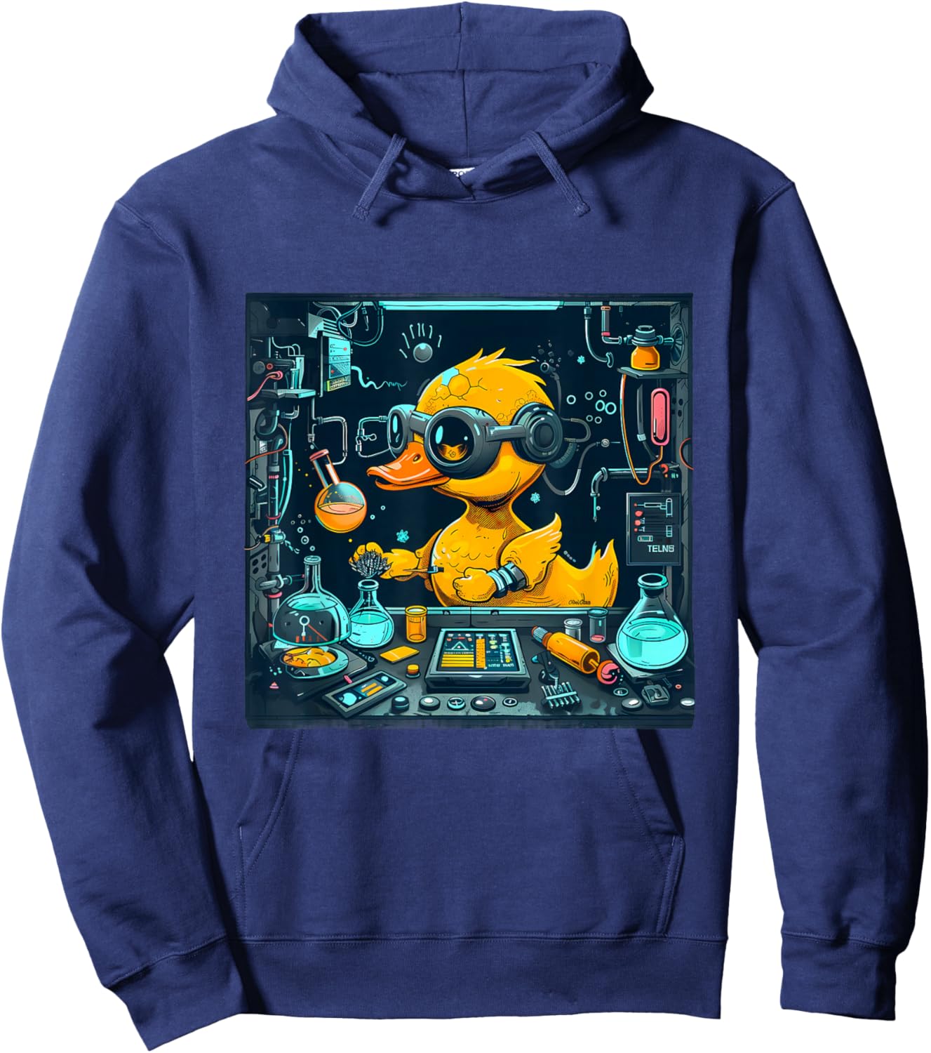 Rubber Duck Physics Chemists Teacher Science Rubber Duckie Hoodie - Hoodie | Navy