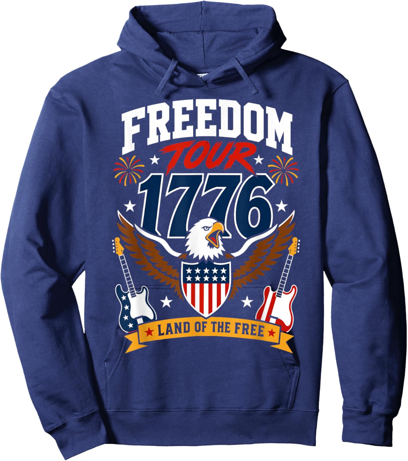250 Years American 250th Anniversary USA Patriotic 4th July Hoodie - Hoodie | Navy