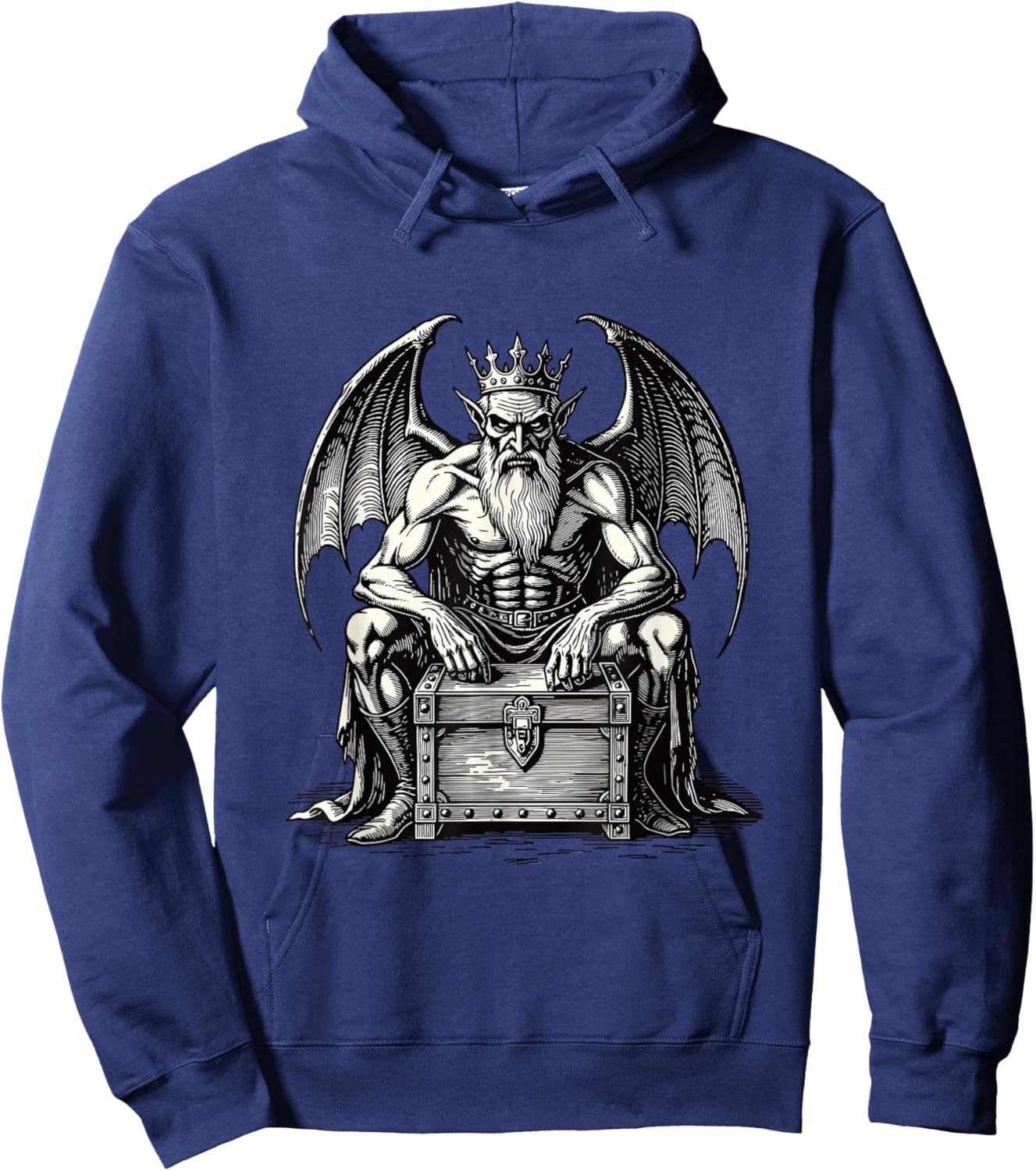 Mammon Demon Riches of Ruin Hoodie - Hoodie | Navy