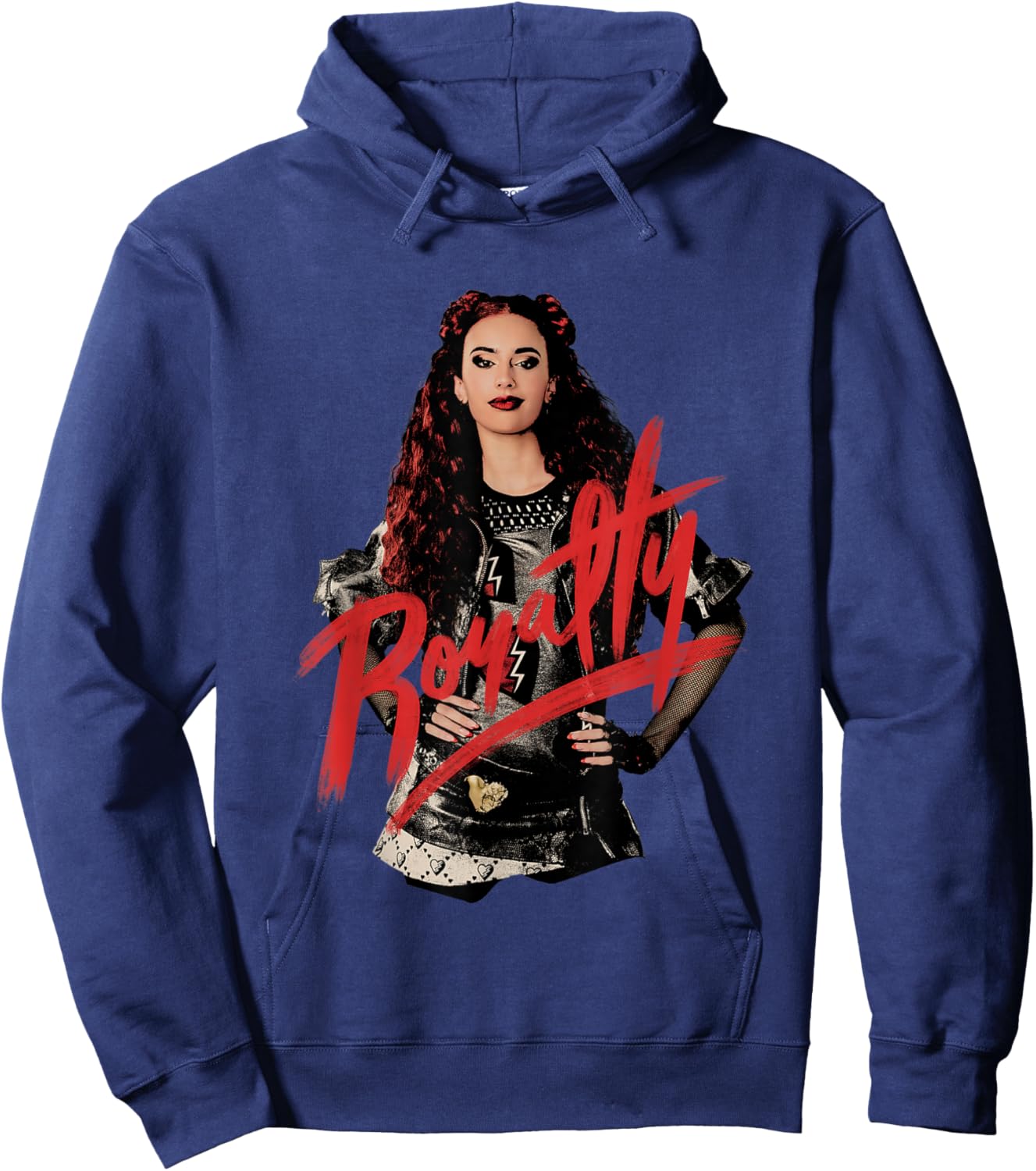 Disney Descendants: The Rise of Red Royalty Sassy Pose Logo Hoodie - Hoodie | Navy