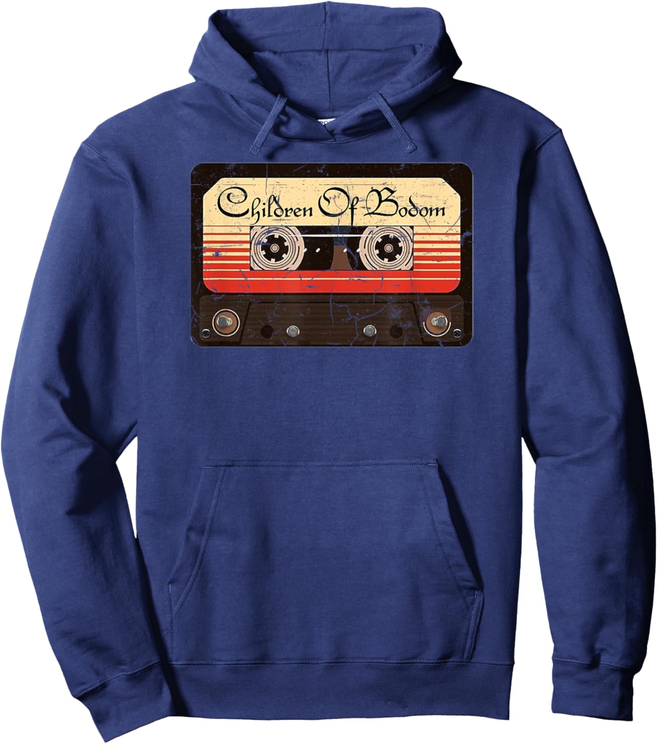 Children Of Bodom Vintage Cassette Funny Women Kids Hoodie - Hoodie | Navy