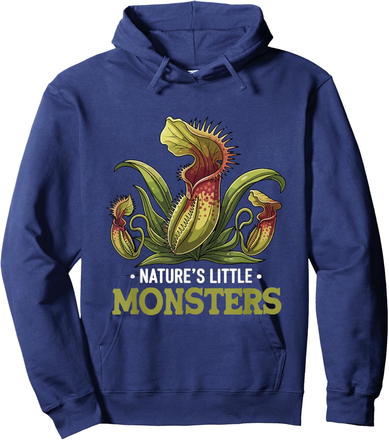 Nature’s Little Monsters Carnivorous Plant Grower Hoodie - Hoodie | Navy