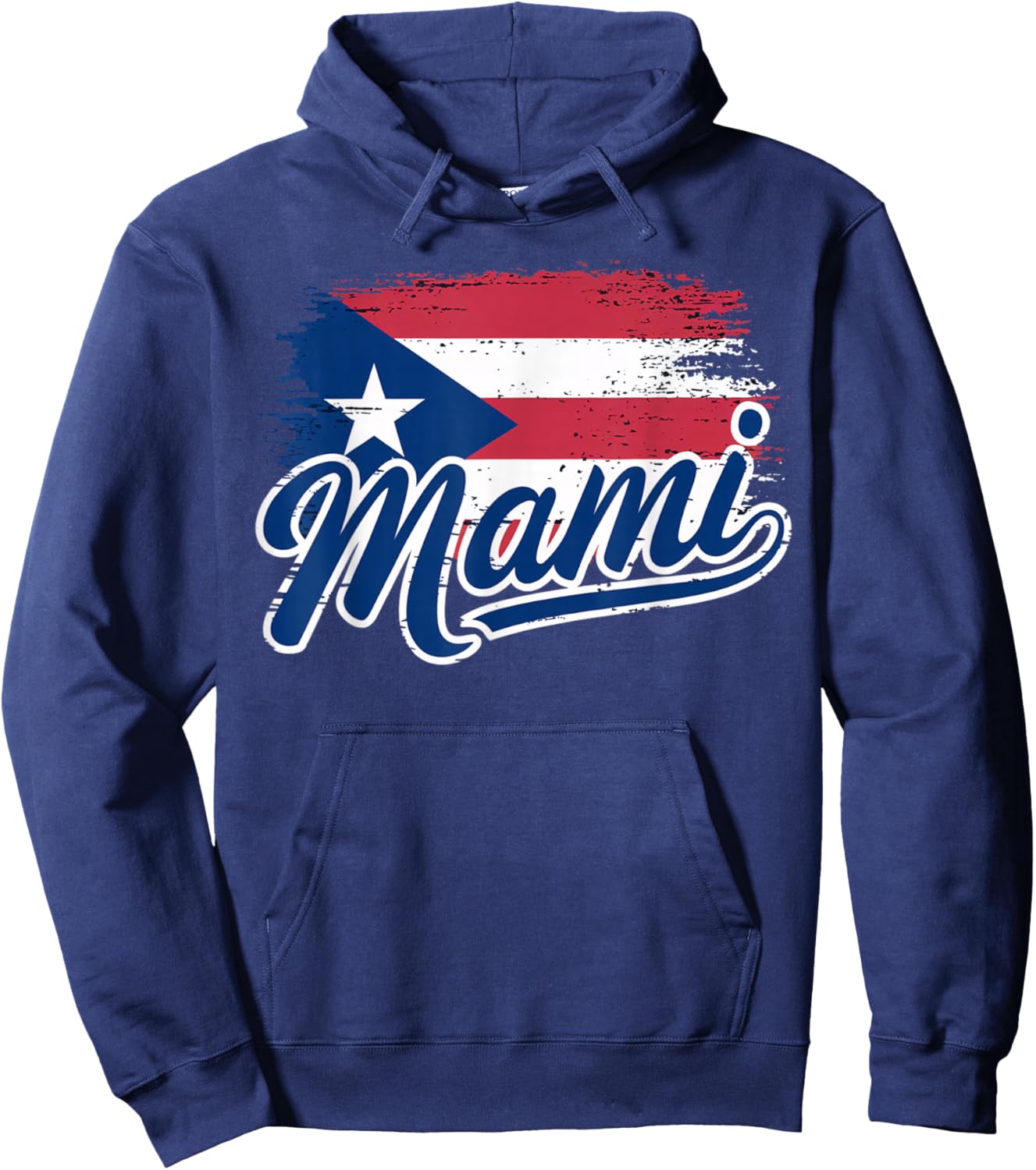 Puerto Rican Mother Puerto Rico Flag Mami Puerto Rican Hoodie - Hoodie | Navy