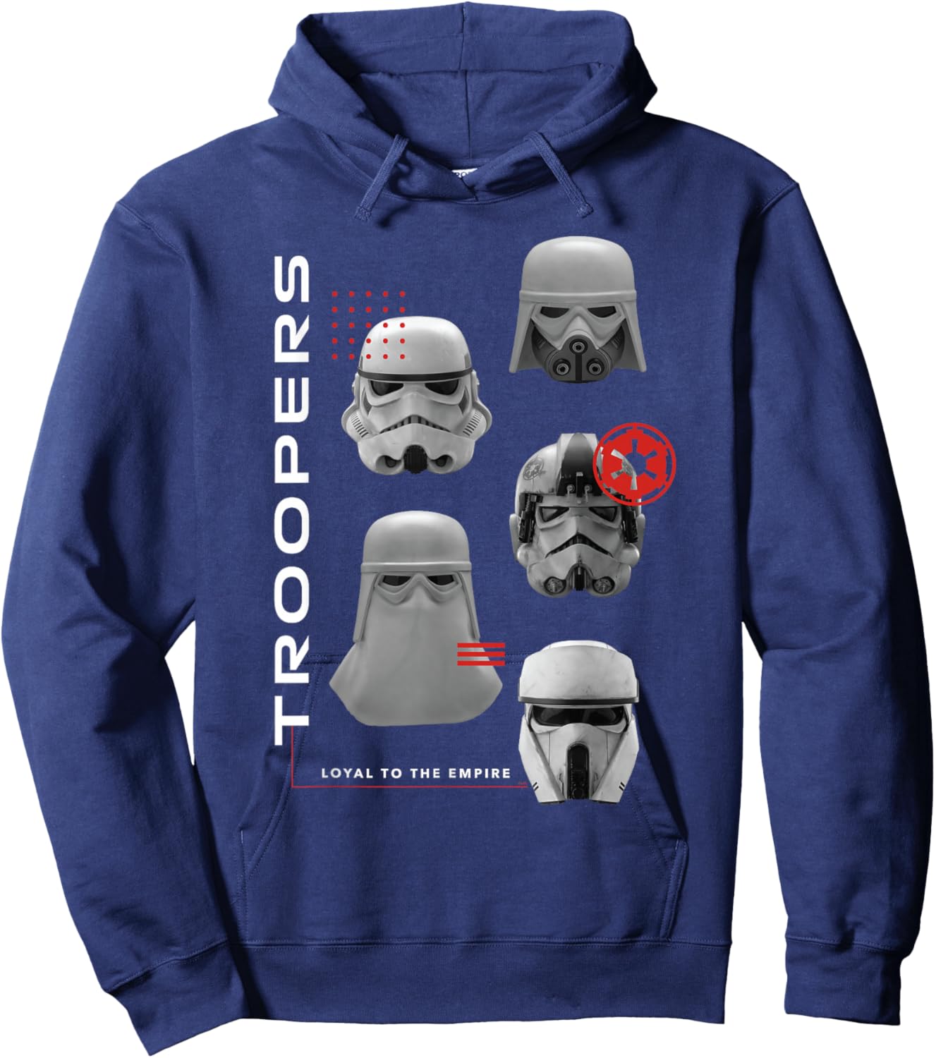 Star Wars: The Mandalorian and Grogu Loyal Imperial Troopers Hoodie - Hoodie | Navy