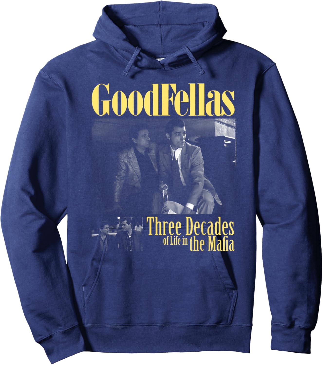 Goodfellas Three Decades Black & White Photos Movie Hoodie - Hoodie | Navy