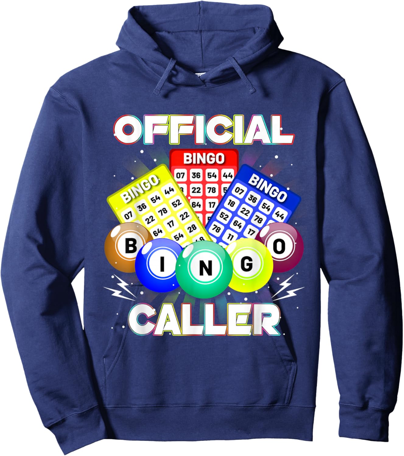 Bingo Player Official Bingo Caller Hoodie - Hoodie | Navy