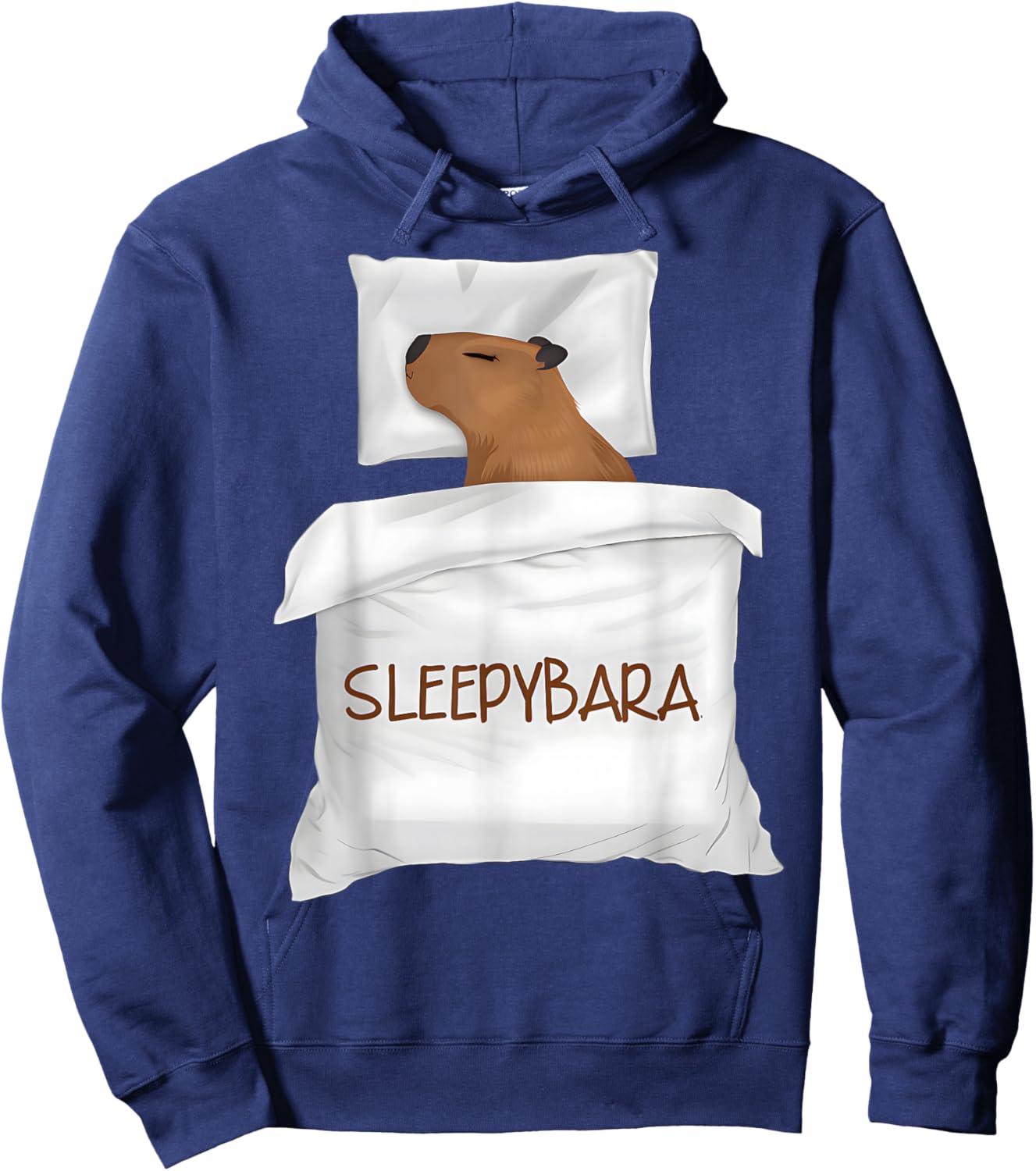 Capybara Official Rodent Pyjamas Hoodie - Hoodie | Navy
