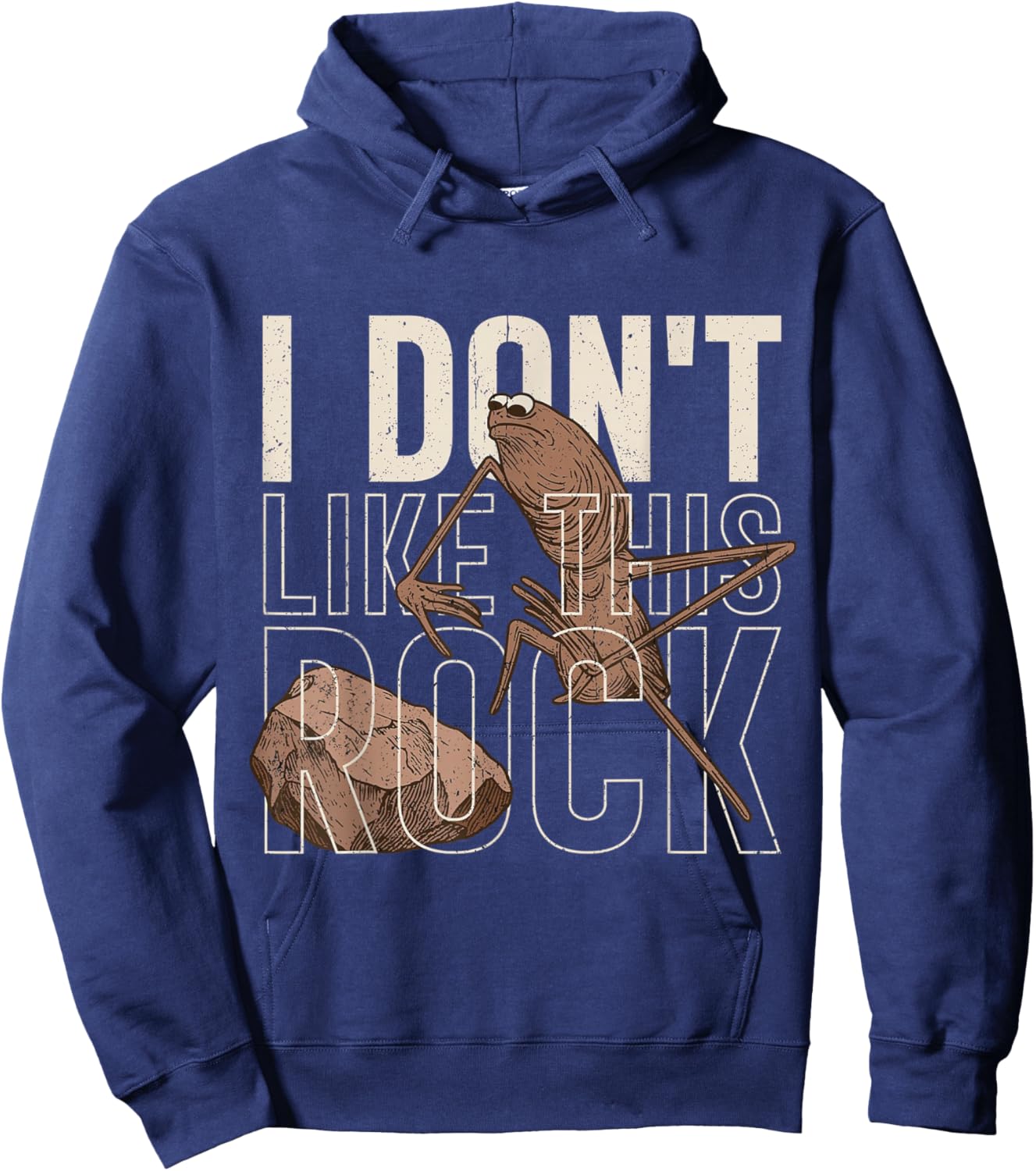 Ich mag diesen Rock Marcus The Worm Hoodie - Hoodie | Navy